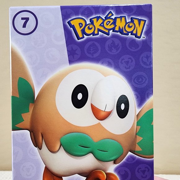 Pokemon ROWLET #7 Card Pack Spinner Coin: Sealed - McDonald's 2022 Happy Meal - Picture 1 of 4